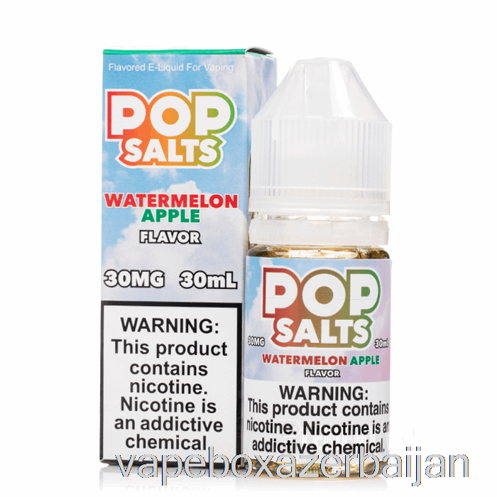 Vape Box Azerbaijan Watermelon Apple - Pop Salts - 30mL 30mg